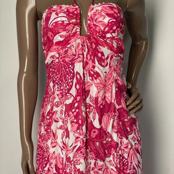 Poupette St Barth Women’s Carla Halter Maxi Dress – Jengel Pink – Size S - Picture 8 of 9